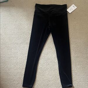 Athleta Elation Velvet Black Legging